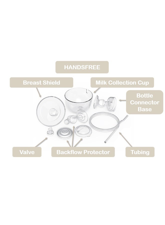 Spectra Handsfree Shield Cups (Pack Of 2) Effective Hands Free Pumping. (28Mm Set Of 2) - Image 3